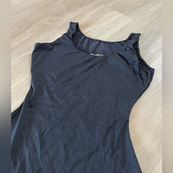 SPANX Black Tank top Shape-wear “Love your Assets” Size XL - Picture 2 of 6